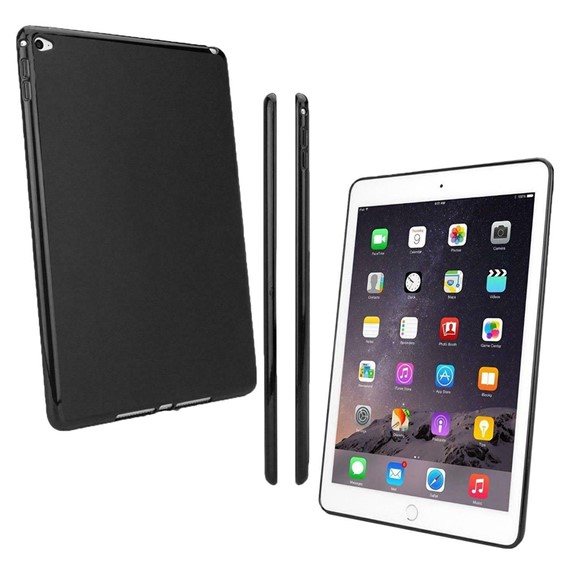 CaseUp Apple iPad 10 2 9 Nesil Kılıf Colored Silicone Siyah 5